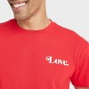 Men's Kindness Blooms Short Sleeve T-Shirt - Goodfellow & Co™ Red - 4 of 4