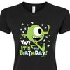 Women's - Disney - Mike Yay It's My Birthday Fitted Graphic T-Shirt - 2 of 3