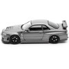 Nissan Skyline GT-R (R34) Z-Tune RHD Gray Metallic "Thailand Diecast Expo 2025 Event Ed" 1/64 Diecast Model Car by Inno Models - 4 of 4