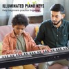 VEVOR 61 Key Digital Keyboard Piano, Lighted Keys, Electric Portable Piano with Adjustable Stand 600 Tones 500 Rhythms,Black - 4 of 4