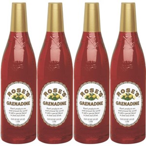 Rose’s Grenadine Syrup 1 Liter Bottle, | Perfect for Cocktails, Beverages, and Mixers - 1 of 3
