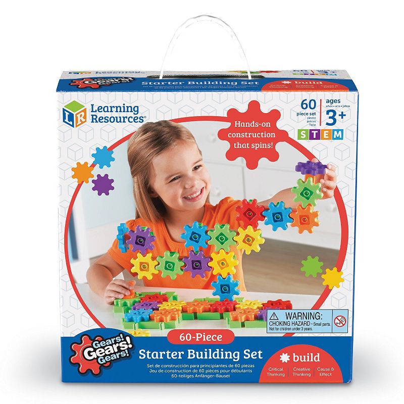 Learning Resources Gears! Gears! Gears! Starter Building Set, 60 Pieces, 3 of 7