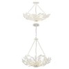 Crystorama Lighting Marselle 6 - Light Chandelier in  Matte White - 4 of 4