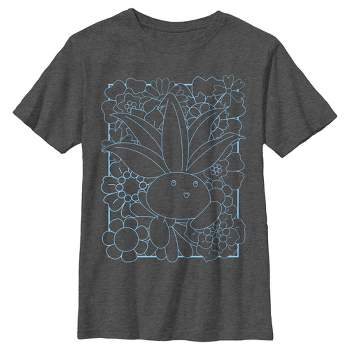 Boy's Pokemon Oddish Outline T-Shirt