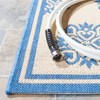 Linden LND181 Power Loomed Indoor/Outdoor Rugs - Safavieh - 3 of 4