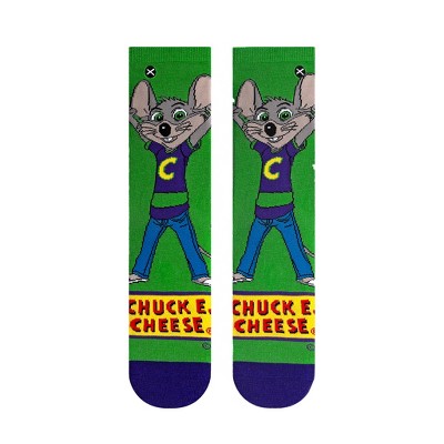 Odd Sox, Chuck E Cheese, Funny Novelty Socks, Large