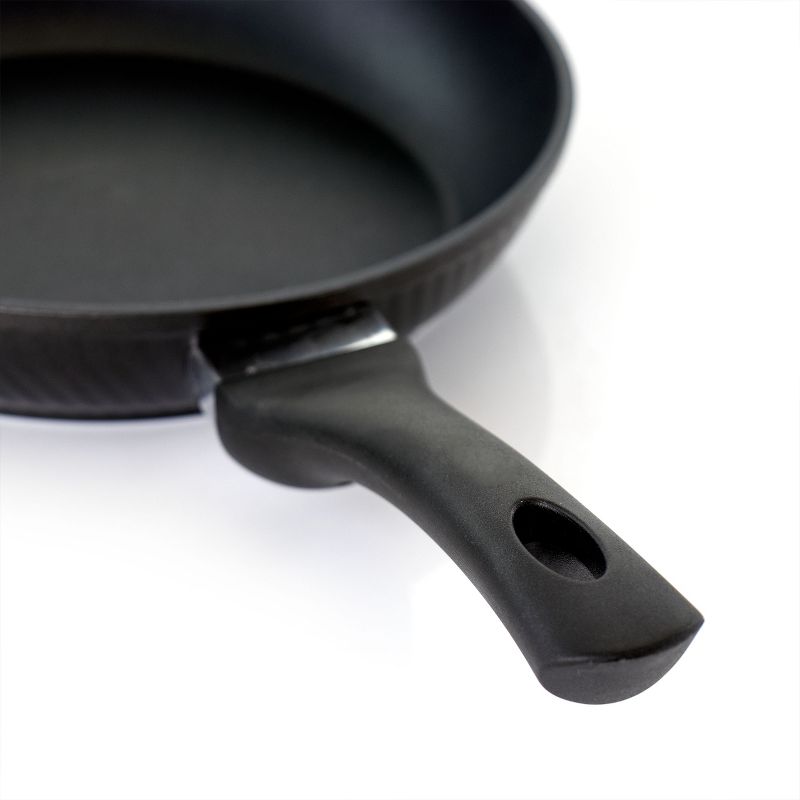 Oster Kono 9.5 Inch Aluminum Nonstick Frying Pan in Black with Bakelite Handles, 5 of 11