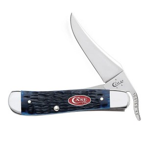 Case XX Rogers Jig Navy Blue Bone RussLock Pocket Knife - 1 of 4