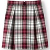 Lands' End School Uniform Kids Plaid Skort Top of Knee - 4 of 4