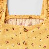 Toddler Girls' Adaptive Sleeveless Floral Romper - Cat & Jack™ - 3 of 4