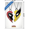 Trends International Marvel Deadpool & Wolverine - Teaser One Sheet Framed Wall Poster Prints - 3 of 4