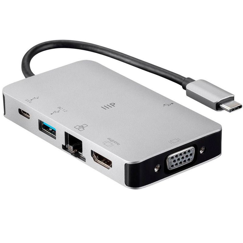 Monoprice USB-C to HDMI | (4k/60hz), Aluminum Alloy Shell, Nickel Plated Connector Adaptor - Consul Series, 2 of 7
