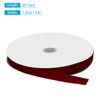 Unique Bargains Soft Single Face Spool Silky Velvet Ribbon for Bouquets DIY Crafts - 2 of 3