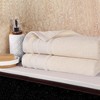 Cotton Medium Weight Bath Sheet Set of 2 by Blue Nile Mills - 2 of 4