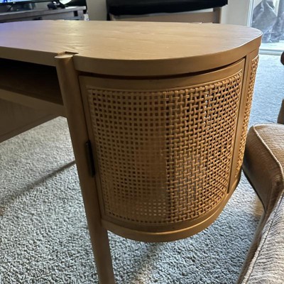 Target wicker deals desk