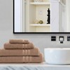 Linum Home Textiles 100% Turkish Cotton Denzi 4PC Towel Combination Set - 4 of 4