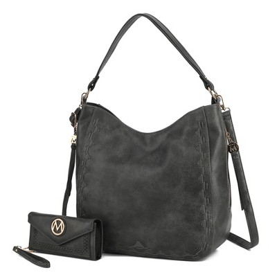 MKF Collection Lucille Hobo Shoulder Bag and Wallet by Mia K