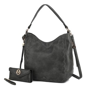 MKF Collection Lucille Hobo Shoulder Bag and Wallet by Mia K - 1 of 4