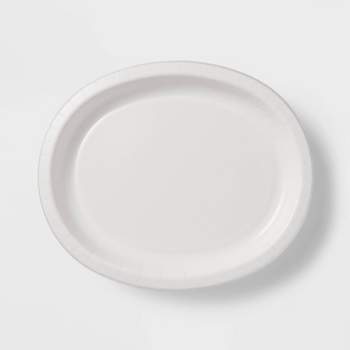 10ct Buffet Plates White - Spritz™