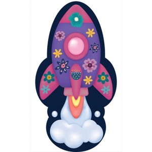 Nourison 5'x7' Washable Imagination Space Shuttle Non Skid Woven Area Rug - 1 of 4