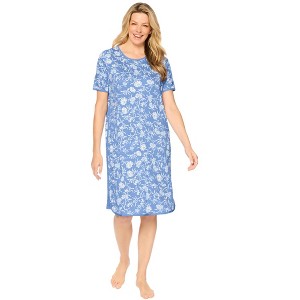 Only Necessities Plus Size  Perfect Temperature Sleepshirt - 1 of 4