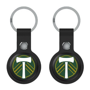 Keyscaper MLS Western Conference Teams Insignia Black Airtag Holder 2-Pack - 1 of 4