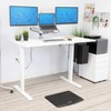 Mount-It! Dual Motor Electric White Sit-Stand Desk with White Extra-Wide Tabletop - 4 of 4