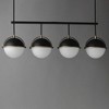 Maxim Lighting Duke 4 - Light Pendant in  Black/Weathered Brass - 4 of 4