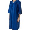 Women's Short 3/4 Sleeve Button Down Robe - Shadowline Lingerie - 2 of 2