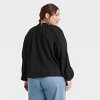 Women's Balloon Long Sleeve Lace Blouse - Universal Thread™ - 2 of 3