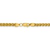 Black Bow Jewelry 4mm 14k Yellow Gold Hollow Wheat Chain Necklace - 4 of 4