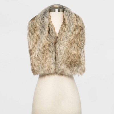 target fur shawl