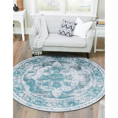 Unique Loom Sofia Salle Garnier Border Indoor Woven Area Rug
