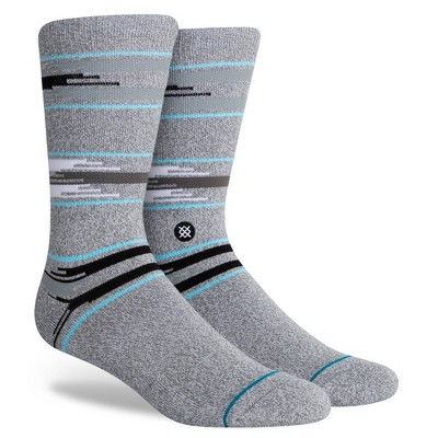 STANCE Striped Spectrum Crew Socks - L