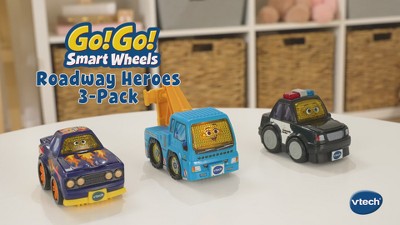 Vtech Go! Go! Smart Wheels 3-pack Race Car + Sports Car + Tow