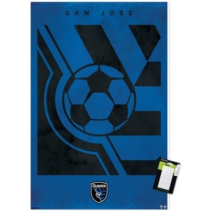 Trends International MLS San Jose Earthquakes - Logo 25 Unframed Wall Poster Prints - 1 of 4