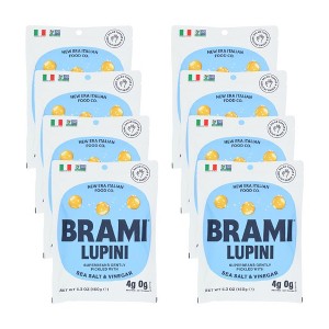 Brami Lupini Sea Salt and Vinegar - Case of 8/5.3 oz - 1 of 4
