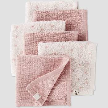 Little Planet by carter's Washcloth - Pink - 6pk