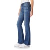 WallFlower Women's Legendary Bootcut Mid-Rise Insta Stretch Juniors Jeans (Standard and Plus) - 3 of 4