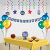 Beistle Welcome Home Whirls, 17½”-28½”, (24/Pkg) Multicolored - 2 of 4