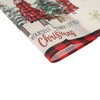Unique Bargains Christmas Place Mats Flax Red White Green Black 11.8"x17.7" 2 Pcs - 4 of 4