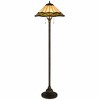 Cal Lighting 60W x 2 Armscroft Tiffany Floor lamp - 3 of 3