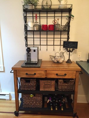 Crosley Roots Rack Industrial Kitchen Cart