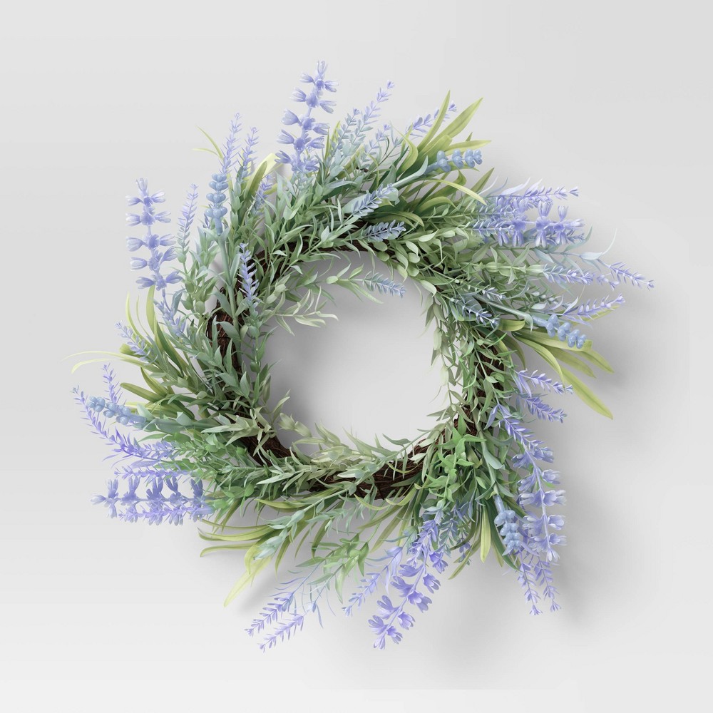 Lavender Mini Wreath - Threshold