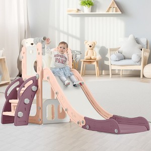Infant Indoor Slide Set Independent Spaceship Set With Slide, Children'S Slide Toys, Suitable For Family Kindergarten Babies - 1 of 4