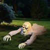 Joyfy Groundbreaking Zombie Halloween Décor, Halloween Climbing Zombie Sound and Flashing Eyes, Yard Garden Party Decorations for Outdoor Indoor - 4 of 4