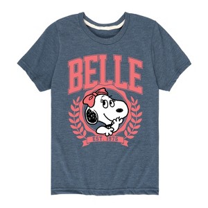 Boys' - Peanuts - Belle Collegiate Short Sleeve Graphic T-Shirt - 1 of 4