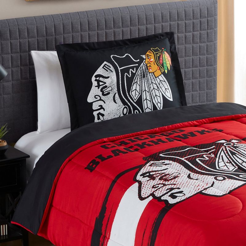 NHL Officially Licensed Comforter Set by Sweet Home Collection™, 3 of 7
