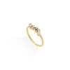 EVRY JEWELS WATERPROOF Gold or Silver Plated Love Affair Ring - 4 of 4