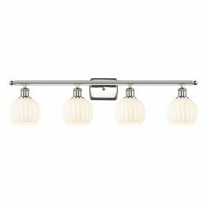 White Venetian - 4 Light Bath Vanity In Modern Style-9 Inches Tall and 36 Inches Wide - 1 of 1